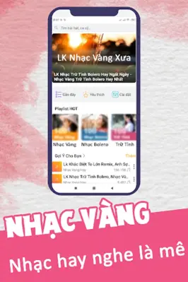 Nghe Nhạc Vàng – Nhạc Bolero android App screenshot 4